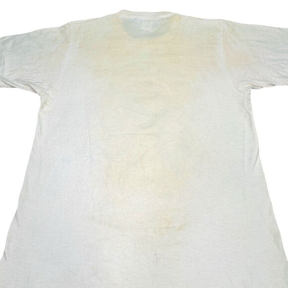 Vintage Fruit of the Loom 1988 Summer Games Korea Crew Neck Tee - Size Medium - Picture 11 of 11